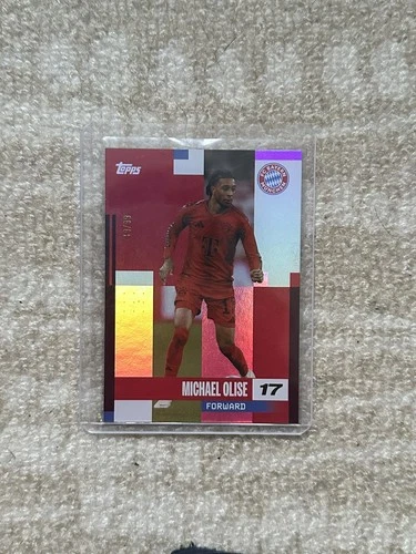 Michael Olise 2024 Topps FC Bayern München Pink /99