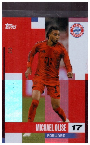Michael Olise 2024 Topps FC Bayern München Team Set /5