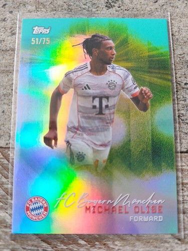 Michael Olise 2025 Topps FC Bayern München Team Set /75