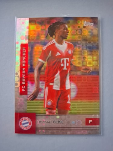 Michael Olise 2025 Topps FC Bayern München Team Set Holo