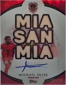 Michael Olise 2024 Topps FC Bayern Munich Team Set /10