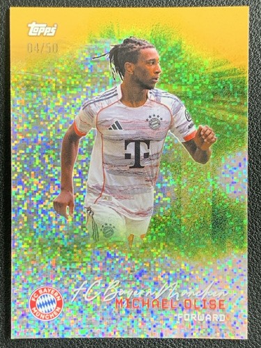 Michael Olise 2026 Topps FC Oro /50