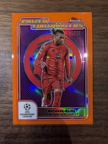 Michael Olise 2024 Topps Finest /25