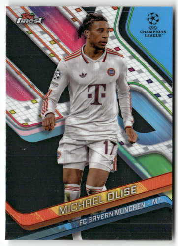Michael Olise 2025 Topps Finest Champions League