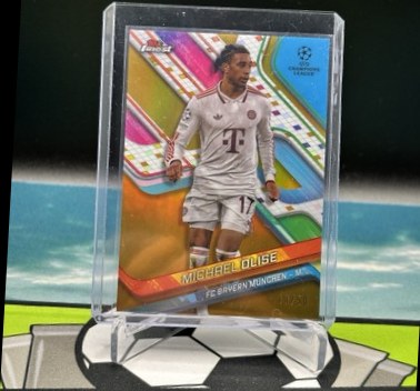 Michael Olise 2025 Topps Finest Gold /50