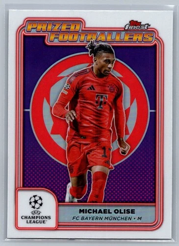 Michael Olise 2024 Panini Finest #PF-12
