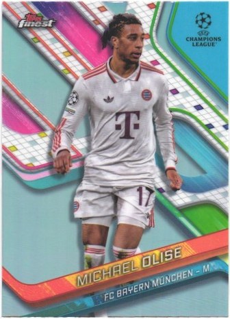 Michael Olise 2024 Topps Finest Refractor