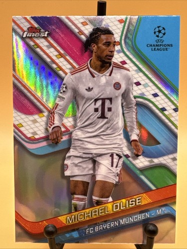 Michael Olise 2024 Topps Finest Refractor