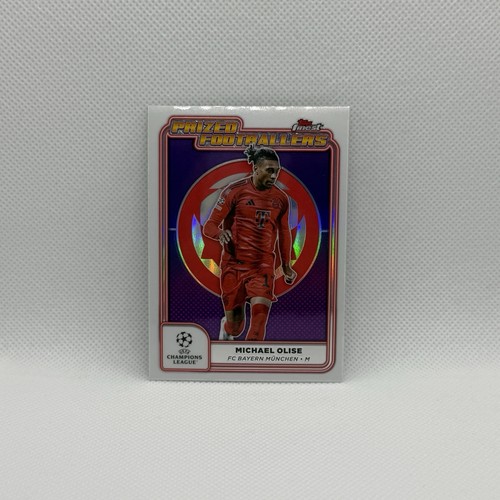 Michael Olise 2024 Topps Finest UEFA