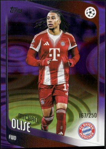 Michael Olise 2025 Topps Flagship /250