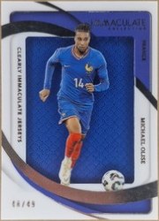 Michael Olise 2024 Panini Immaculate /49