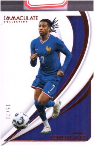 Michael Olise 2024 Panini Immaculate /70