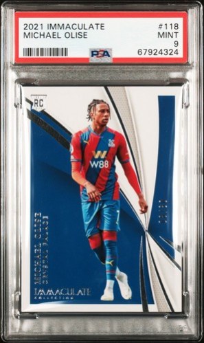 Michael Olise 2021 Panini Immaculate /80