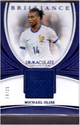 Michael Olise 2024 Panini Immaculate Collection /25