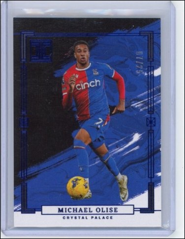 Michael Olise 2023 Panini Impeccable Blue /25