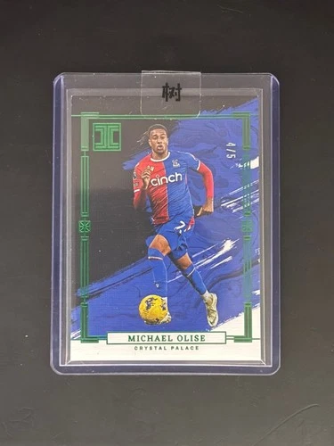 Michael Olise 2023 Panini Impeccable Emerald /5