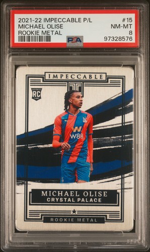 Michael Olise 2021 Panini Impeccable Metal /65