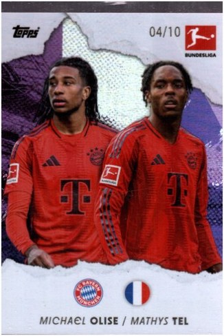 Michael Olise 2024 Topps International Stars /10