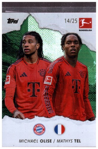 Michael Olise 2024 Topps International Stars /25