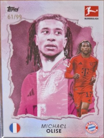 Michael Olise 2024 Topps International Stars /5