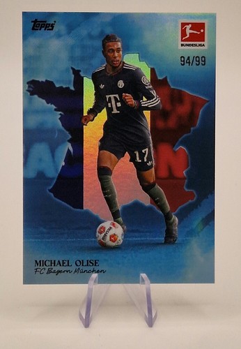 Michael Olise 2025 Topps International Stars Bundesliga /99