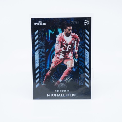 Michael Olise 2025 Topps Knockout Azul /99