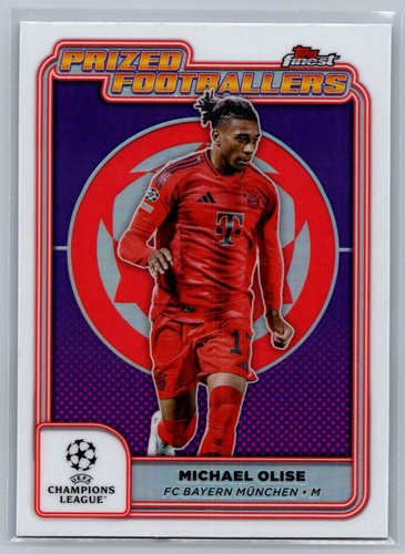 Michael Olise 2024 Panini Mejores Competiciones de Clubes de la UEFA PF-12