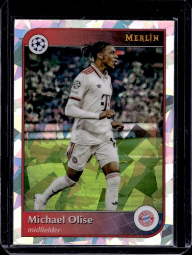 Michael Olise 2024 Topps Merlin Chrome Atomic Refractor #48