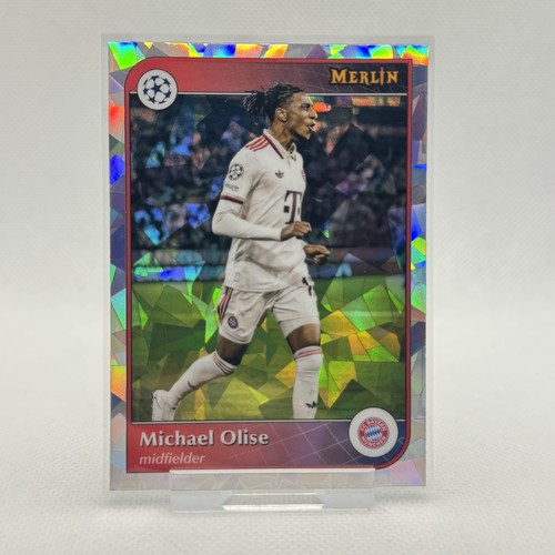 Michael Olise 2024 Topps Merlin Chrome Atomic Refractor