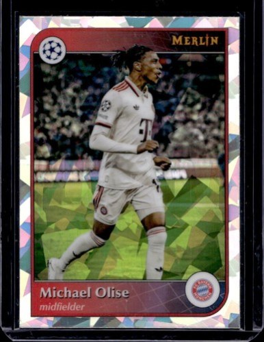 Michael Olise 2024 Topps Merlin Chrome Atomic Refractor