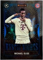 Michael Olise 2024 Topps Merlin Chrome Blue /150