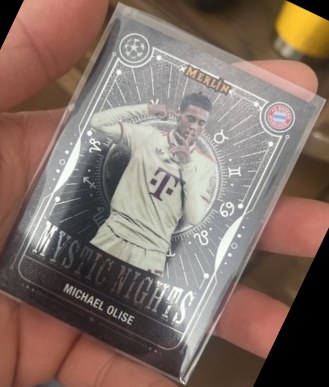 Michael Olise 2024 Topps Merlin Chrome #MN-27