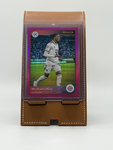 Michael Olise 2024 Panini Merlin Chrome Pink /199