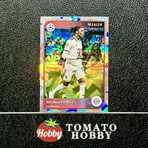 Michael Olise 2024 Topps Merlin Chrome Refractor Atómico