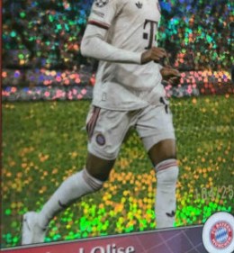 Michael Olise 2024 Topps Merlin Chrome Rose Gold Speckle /250