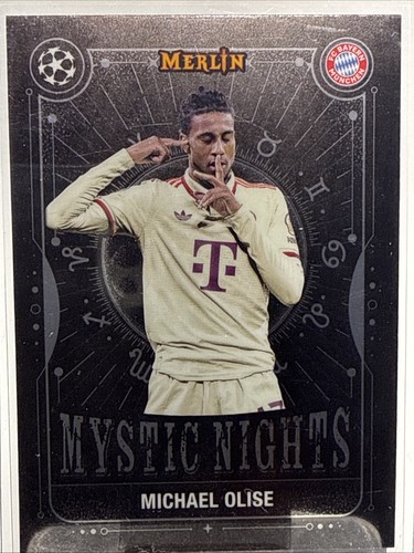 Michael Olise 2024 Topps Merlin Chrome UEFA #MN-27
