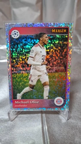 Michael Olise 2024 Topps Merlin UCC Mini Diamond