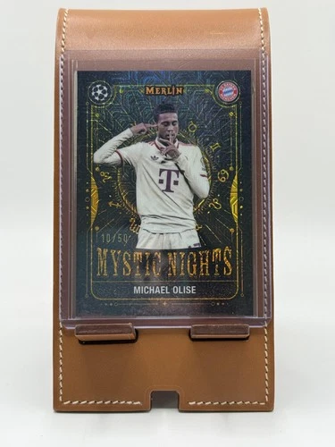 Michael Olise 2024 Panini Merlin UEFA Club Gold /50
