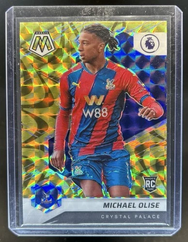 Michael Olise 2022 Panini Mosaic Gold Reactive