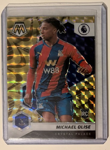 Michael Olise 2021 Panini Mosaic Gold Reactive