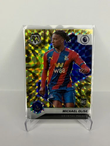 Michael Olise 2021 Panini Mosaic Gold Reactive