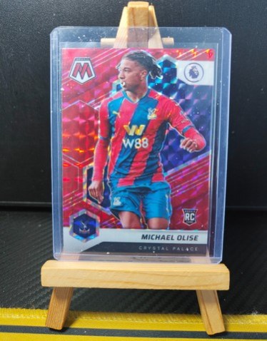 Michael Olise 2021 Panini Mosaic Mosaic Red