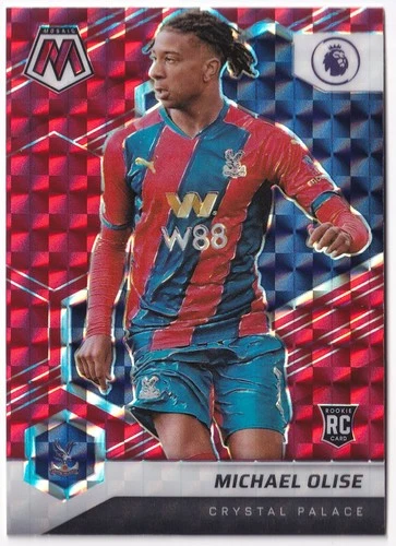 Michael Olise 2021 Panini Mosaic Red Prizm