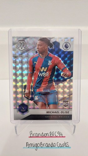 Michael Olise 2021 Panini Mosaic Silver Mosaic