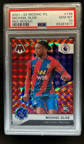 Michael Olise 2021 Panini Mosaico Rosso #136