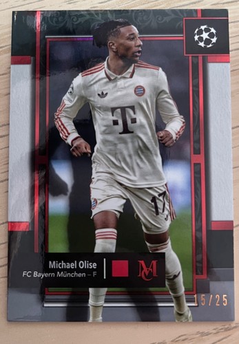 Michael Olise 2024 Topps Museum /25
