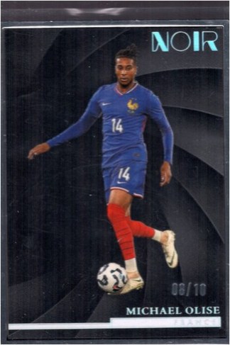 Michael Olise 2024 Panini Noir /10