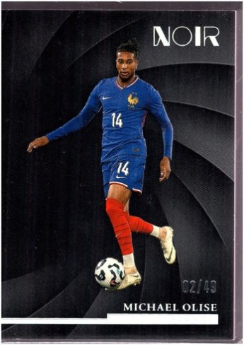 Michael Olise 2024 Panini Noir /49