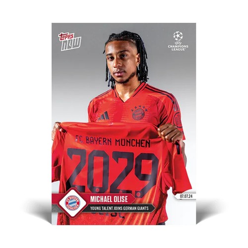 Michael Olise 2023 Topps NOW /99