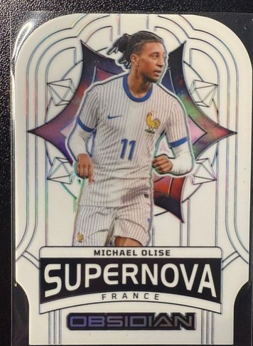 Michael Olise 2024 Panini Obsidian 9/9